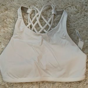 Lululemon- FREE TO BE BRA WILD HIGH
NECK *LIGHT SUPPORT, A/B CUP